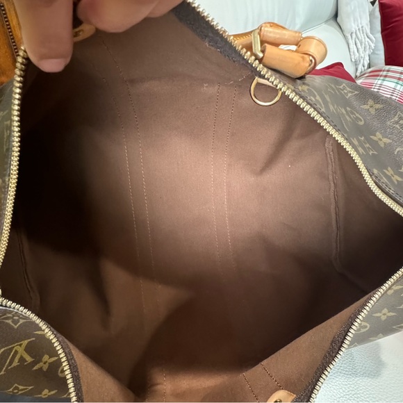 KEEP ALL 45 Louis Vuitton bag. Comes with lock and key key #306 and tag. - Picture 13 of 17